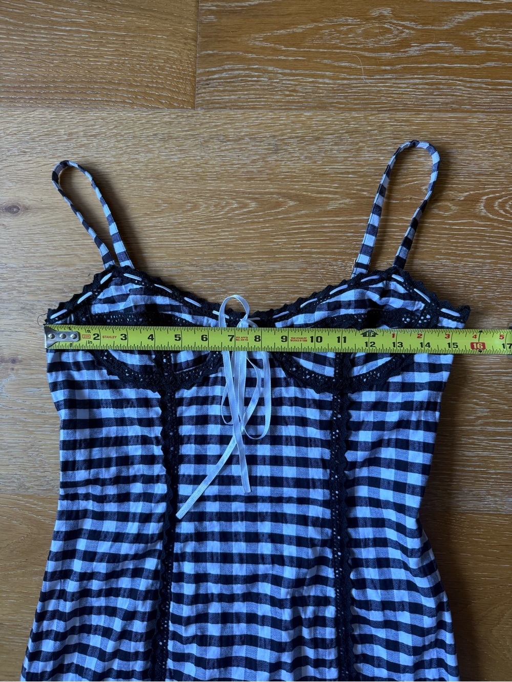 Vintage Betsey Johnson Gingham Dress - Picture 7 of 9